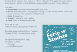 Grafika z broszury Ferie z leszczyńskimi NGO i nie tylko (photo)