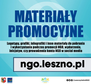 Skorzystaj z materiałów promocyjnych dostępnych na stronie ngo.leszno.pl