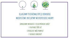 Konkurs Mikrodotacji Młodzieżowe Inicjatywy Wielkopolskiej Wiary