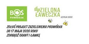 Konkurs grantowy Zielona Ławeczka