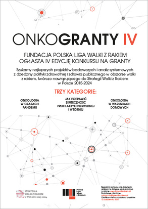 Ogłoszono konkurs grantowy ONKOGRANTY IV 
