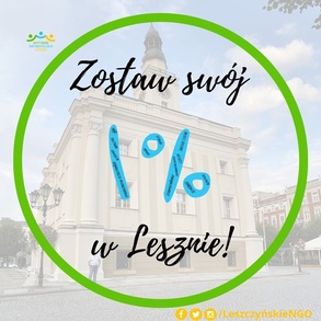 1% dla leszczyńskich NGO w 2021 r.