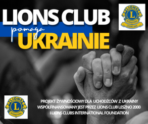 Lions Club pomaga Ukrainie!