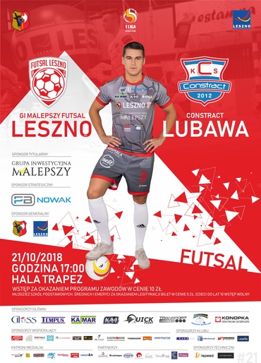 1 Liga Futsalu, GI Malepszy Futsal Leszno - Constract Lubawa