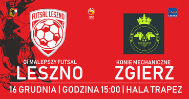 Futsal 1 Liga GI Malepszy Futsal Leszno - Konie Mechaniczne Zgierz