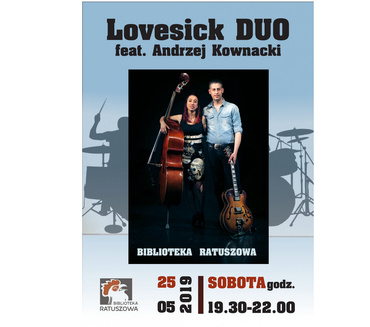 Lovesick DUO feat. Andrzej Kownacki w Bibliotece Ratuszowej