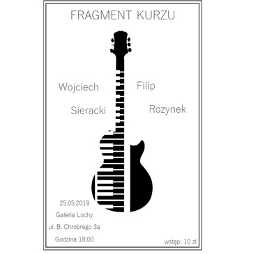 Fragment Kurzu: Wojciech Sieracki/ Filip Rozynek – Koncert