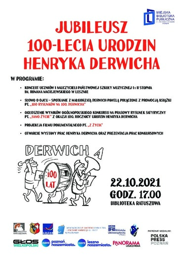 JUBILEUSZ 100-LECIA URODZIN HENRYKA DERWICHA