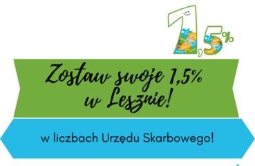 Zostaw swoje 1,5% w Lesznie w liczbach!