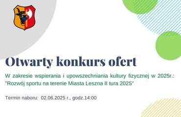 Otwarty konkurs ofert na realizację zadań z zakresu sportu pn.