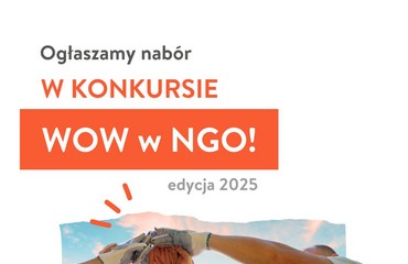 Konkurs „Wsparcie organizacji wolontariatu w NGO – WOW w NGO!” edycja 2025