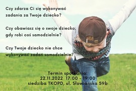 Plakat przedstawia zaproszenie na wydarzenie (photo)