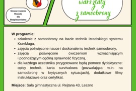Wydarzenia i inicjatywy w ramach akcji Aktywne Obywatelskie Leszno (photo)