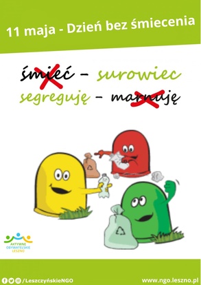 11 maja - Dzień bez Śmiecenia