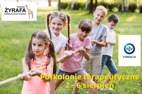 Półkolonie terapeutyczne w Żyrafie