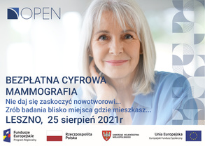 Bezpłatna mammografia w Lesznie 