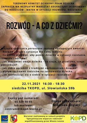 Rozwód - a co z dziećmi?