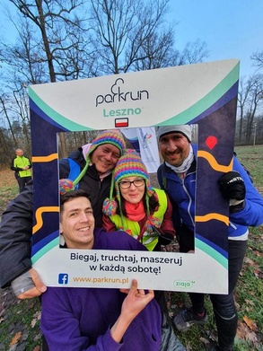 Noworoczna edycja parkrun Leszno