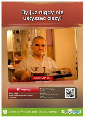 Pomóżmy Bartkowi znowu usłyszeć świat!