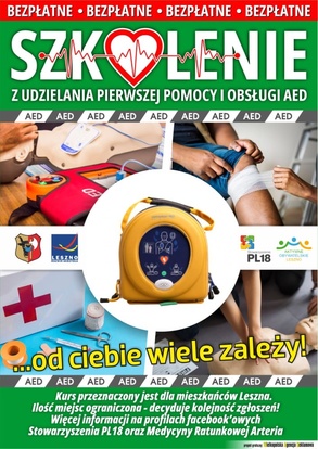 Szkolenie z udzielania pierwszej pomocy i obsługi AED