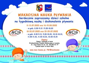 Wakacyjna Nauka Pływania