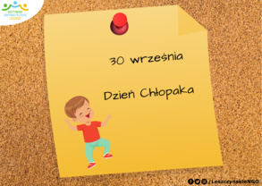 30 września - Dzień Chłopaka