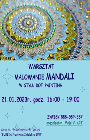 Malowanie Mandali - Dot. Painting