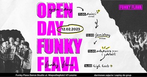DARMOWE ZAJĘCIA TANECZNE w Funky Flava Dance Studio