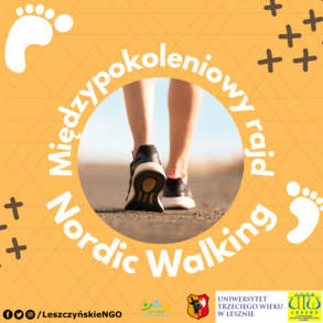 Międzypokoleniowy rajd Nordic Walking