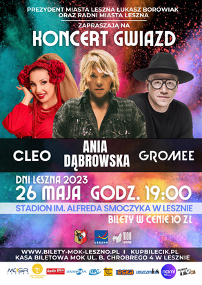 Cleo | Ania Dąbrowska | Gromee || Koncert Gwiazd || Dni Leszna 2023