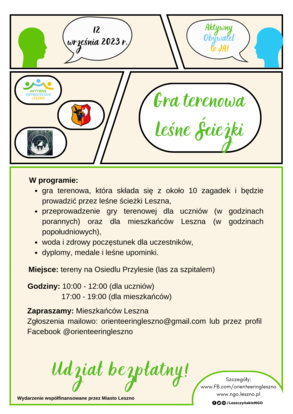 Gra terenowa leśne ścieżki