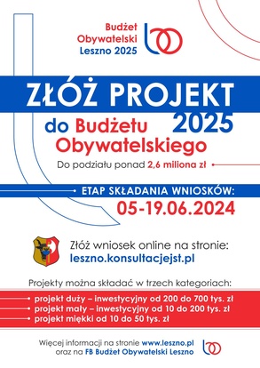 Budżet Obywatelski Leszno 2025