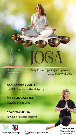 Bezpłatne zajęcia jogi i pilatesu