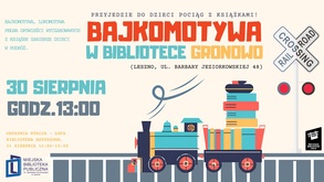 Bajkomotywa w Bibliotece Gronowo