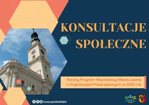 Konsultacje społeczne Rocznego Programu Współpracy na 2025 rok