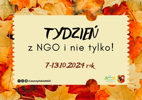 Tydzień z NGO i nie tylko