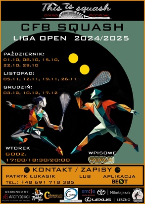 Squash Klub Leszno Liga Klubowa OPEN 2024/2025