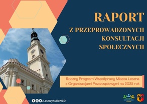 Raport z przeprowadzonych konsultacji społecznych Rocznego Programu Współpracy na 2025 rok