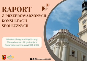 Raport z przeprowadzonych konsultacji społecznych Wieloletniego Programu Współpracy na lata 2025-2027