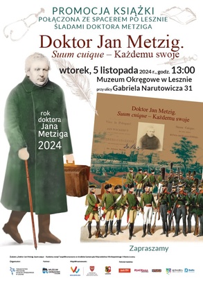 Promocja książki Doktor Jan Metzig. 