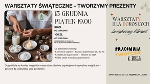 Warsztaty Świąteczne – Tworzymy Prezenty