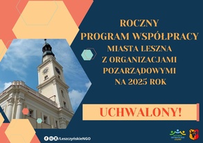 Roczny Program Współpracy z NGO na 2025 rok uchwalony