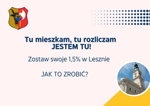 Jak przekazać 1,5% podatku organizacji pozarządowej w Lesznie?