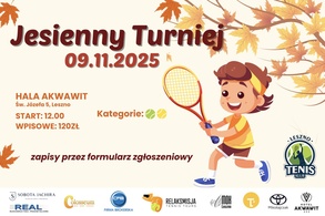 Jesienny turniej w Leszno Tenis Klub