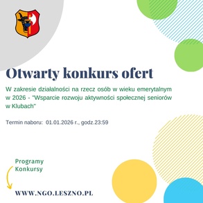 Otwarty konkurs ofert na 
