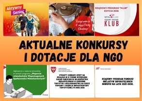 Aktualne konkursy i dotacje dla NGO