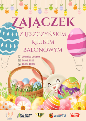 Zajączek z Leszczyńskim Klubem Balonowym