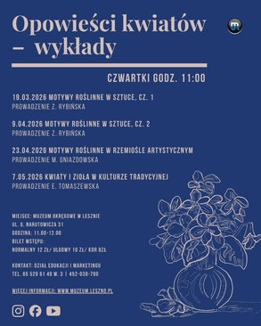  „O czym mówią kwiaty?” - oprowadzanie po wystawie