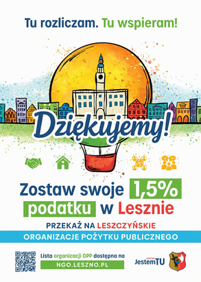 Dziękujemy za 1,5% podatku 