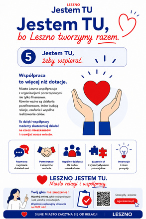 Jestem TU, żeby wspierać 